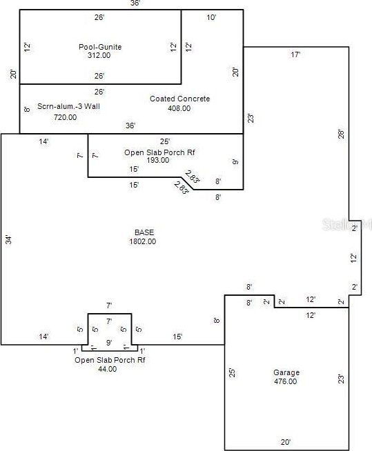 1025 Boundary Blvd, Rotonda West, FL 33947 - view of layout
