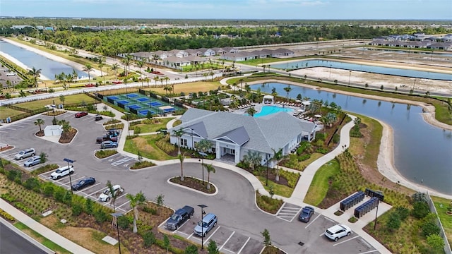 16079 Bandermill Dr, Port Charlotte, FL 33953 - bird's eye view of a nearby body of water and a pool