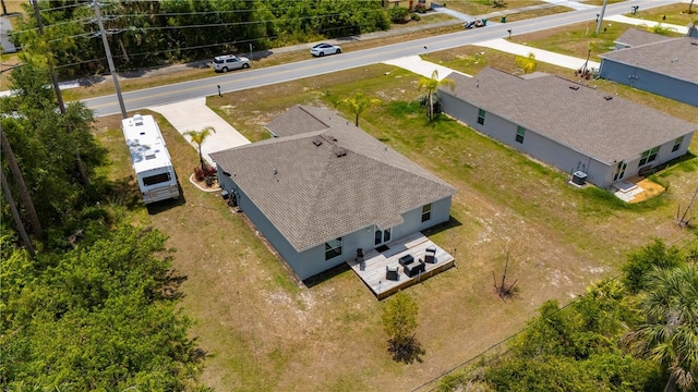 view from above of property