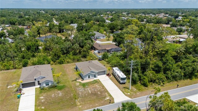 drone / aerial view