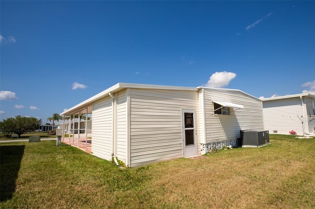 643 Blackburn Blvd, North Port, FL 34287 - view of outbuilding featuring central air condition unit