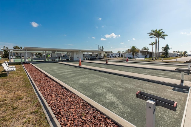 643 Blackburn Blvd, North Port, FL 34287 - view of home's community with a bocce ball area