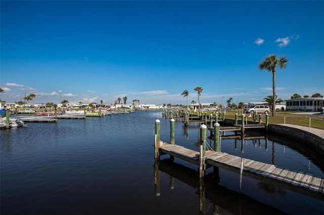 643 Blackburn Blvd, North Port, FL 34287 - dock featuring a water view
