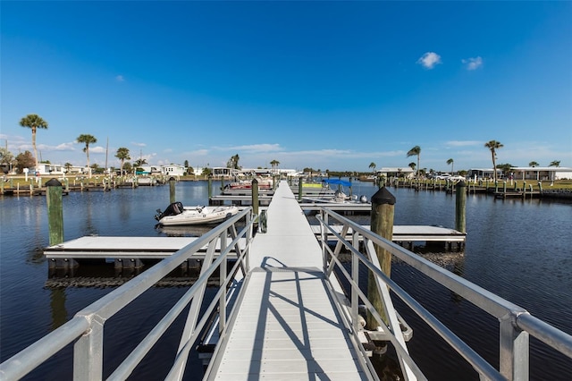 643 Blackburn Blvd, North Port, FL 34287 - dock area featuring a water view