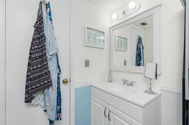 22375 Edgewater Dr Unit 123, Punta Gorda, FL 33980 - bathroom featuring vanity and visible vents