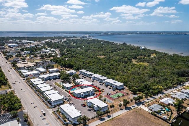 22375 Edgewater Dr Unit 123, Punta Gorda, FL 33980 - bird's eye view with a water view