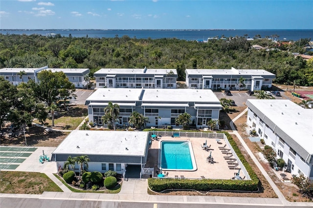 22375 Edgewater Dr Unit 123, Punta Gorda, FL 33980 - aerial view featuring a water view