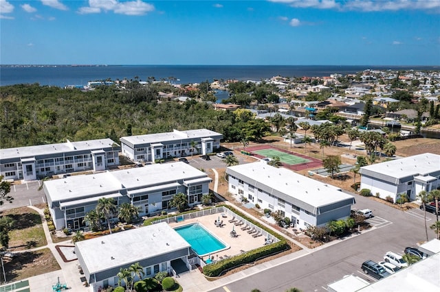 22375 Edgewater Dr Unit 123, Punta Gorda, FL 33980 - aerial view featuring a water view