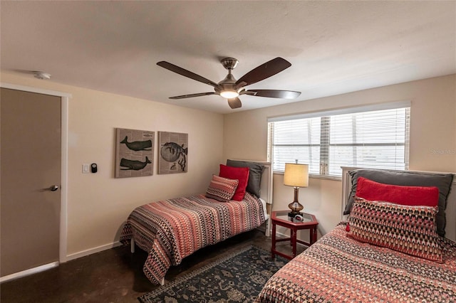 320 W Ann St, Punta Gorda, FL 33950 - bedroom with ceiling fan and baseboards