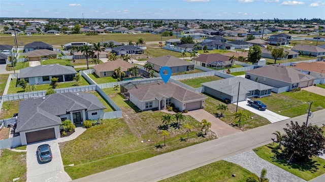 1443 SW 1st St, Cape Coral, FL 33991 - aerial perspective of suburban area