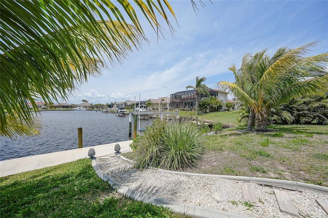 376 Portofino Dr, Punta Gorda, FL 33950 - dock with a water view