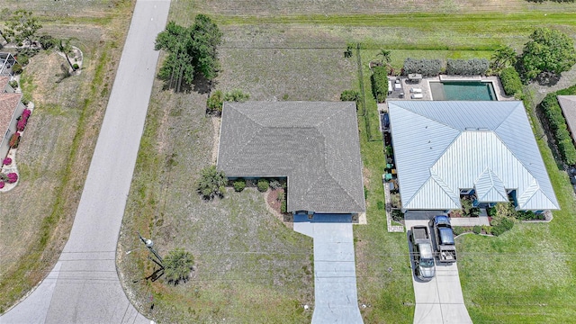 view of subject property