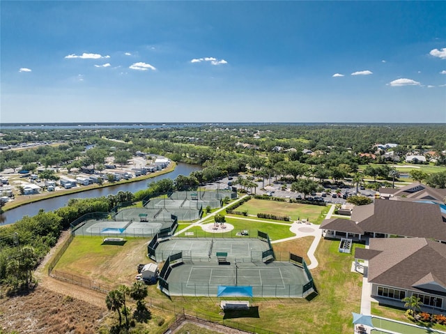 3412 Grand Vista Ct Unit 202, Port Charlotte, FL 33953 - aerial perspective of suburban area with a nearby body of water