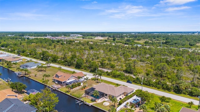 2911 Riverside Dr, Punta Gorda, FL 33950 - aerial view of residential area featuring a large body of water