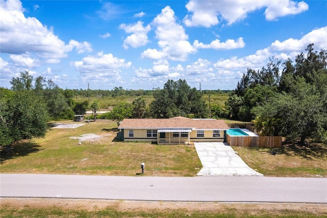30154 Beech Rd, Punta Gorda, FL 33982 - view from above of property