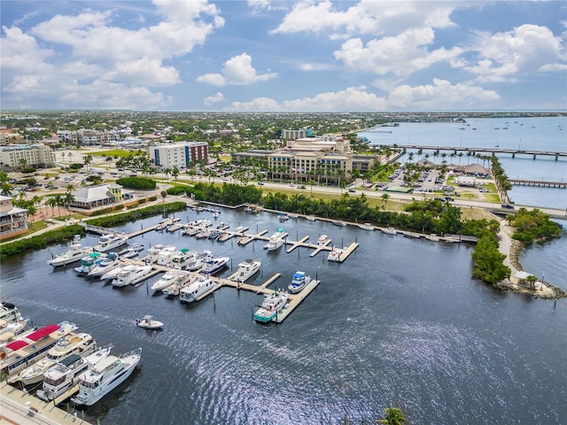 5301 Linksman Pl, North Port, FL 34287 - aerial view of a marina and a nearby body of water