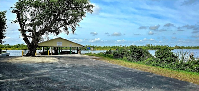 8596 SW Riverside Dr, Arcadia, FL 34269 - view of asphalt road with a water view