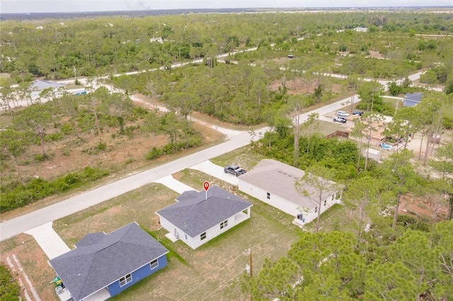 27438 Corinthian Dr, Punta Gorda, FL 33955 - drone / aerial view of a heavily wooded area