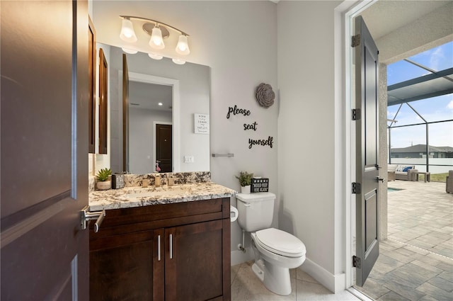 3527 NW 8th Ter, Cape Coral, FL 33993 - bathroom featuring vanity and toilet