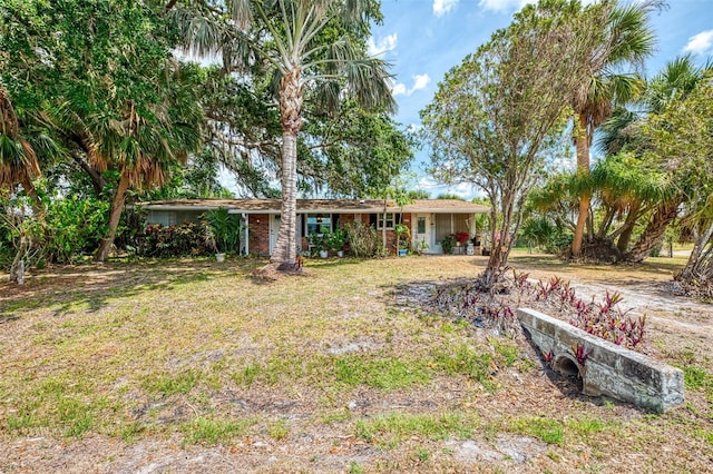 12018 Saragossa Ln, North Port, FL 34287 - view of grassy yard
