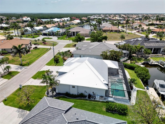 1306 Osprey Dr, Punta Gorda, FL 33950 - aerial view of residential area featuring a large body of water
