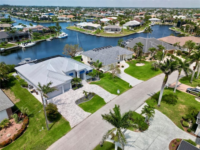 1306 Osprey Dr, Punta Gorda, FL 33950 - aerial perspective of suburban area with a nearby body of water
