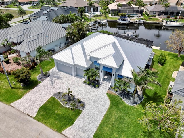 1306 Osprey Dr, Punta Gorda, FL 33950 - aerial view of residential area featuring a nearby body of water