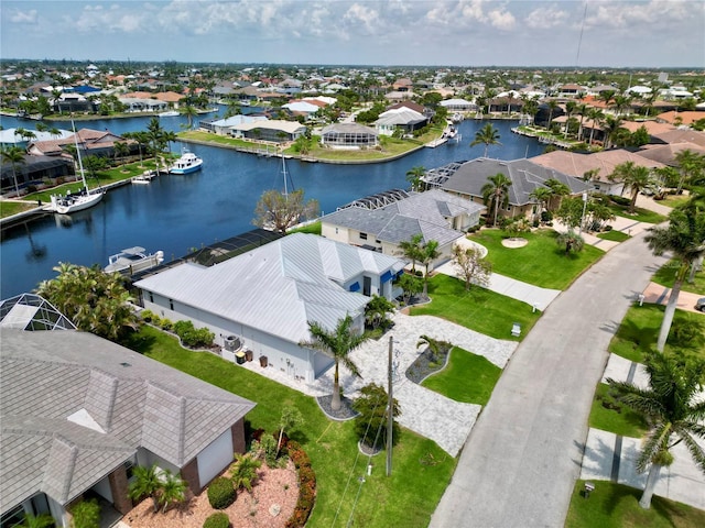 1306 Osprey Dr, Punta Gorda, FL 33950 - aerial perspective of suburban area with a large body of water