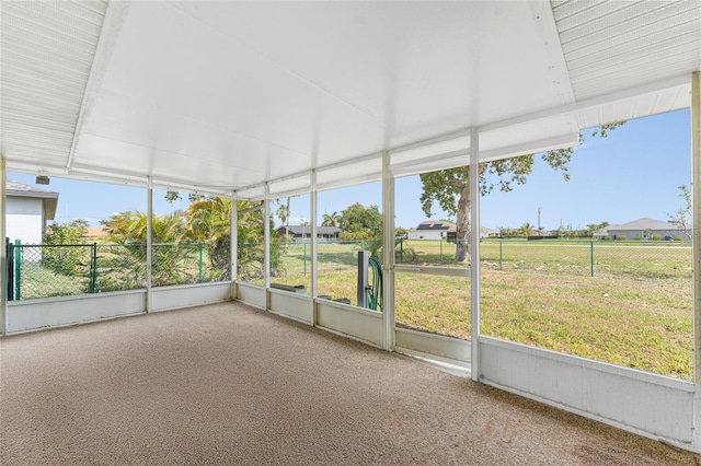 25046 Doredo Dr, Punta Gorda, FL 33955 - view of unfurnished sunroom