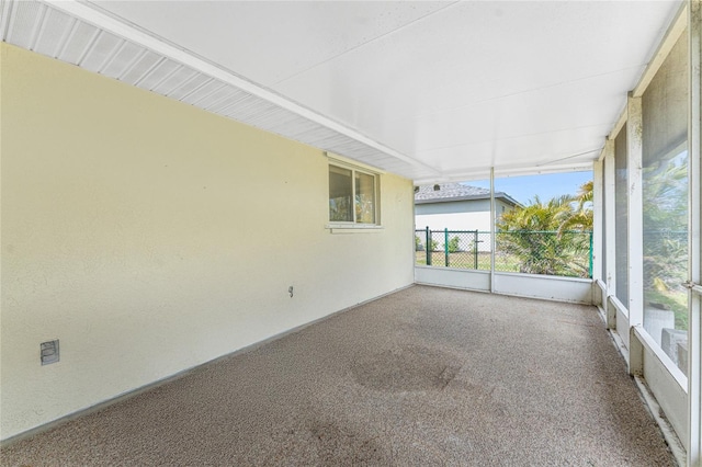 25046 Doredo Dr, Punta Gorda, FL 33955 - view of unfurnished sunroom