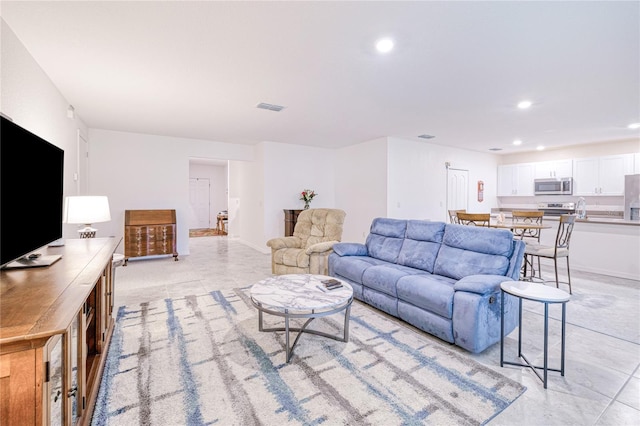 25324 Aysen Dr, Punta Gorda, FL 33983 - living room featuring recessed lighting