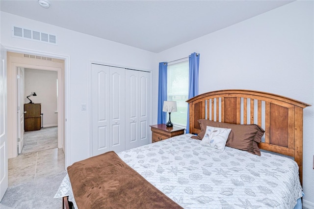 25324 Aysen Dr, Punta Gorda, FL 33983 - bedroom with a closet and light colored carpet