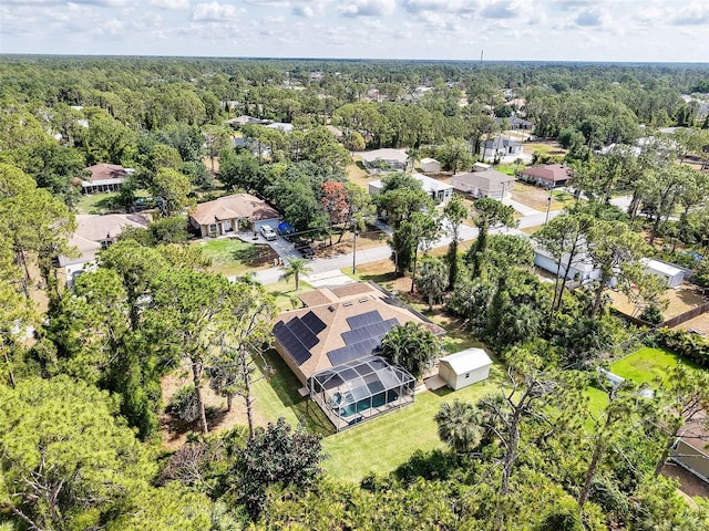8377 Mambo Ave, North Port, FL 34291 - aerial view of residential area featuring a forest