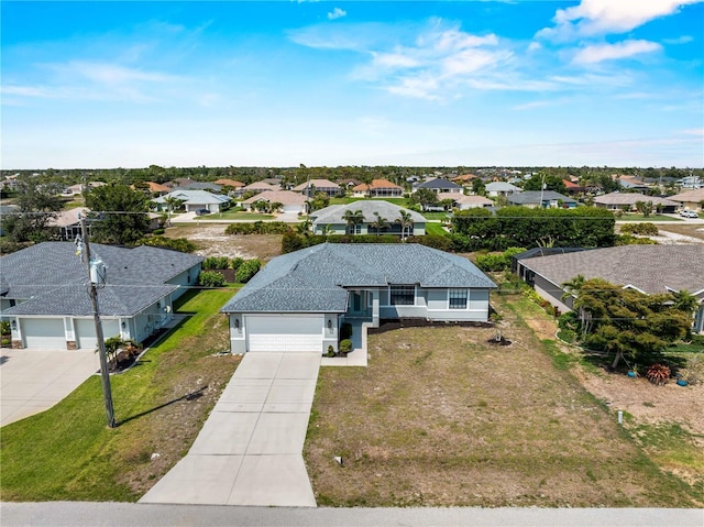 97 Pine Valley Ln, Rotonda West, FL 33947 - aerial perspective of suburban area
