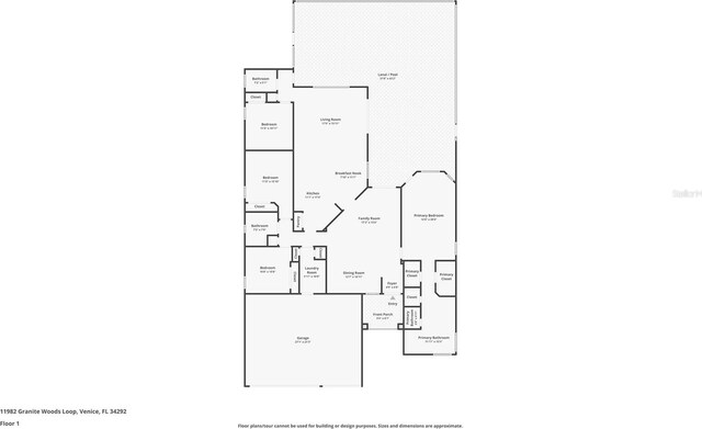 11982 Granite Woods Loop, Venice, FL 34292 - room layout
