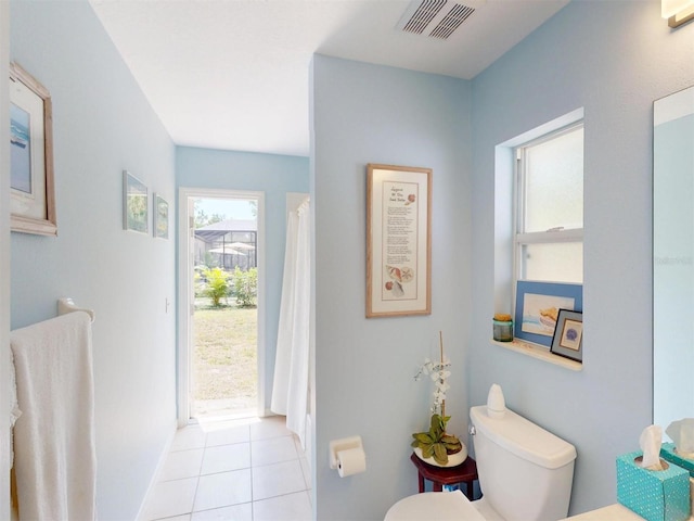 4027 Quaker Ln, North Port, FL 34288 - full bath with toilet and tile patterned floors