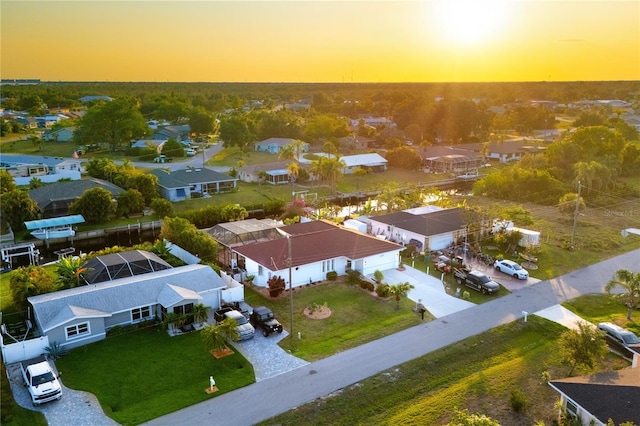 3301 Santa Barbara Dr, Punta Gorda, FL 33983 - aerial perspective of suburban area