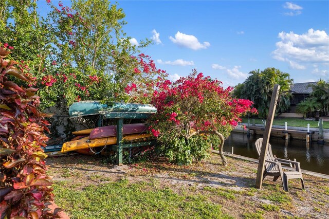 3301 Santa Barbara Dr, Punta Gorda, FL 33983 - dock with a water view