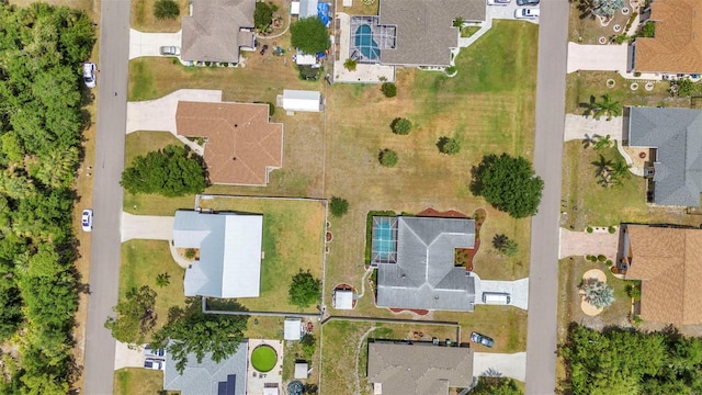 aerial view of property's location featuring nearby suburban area