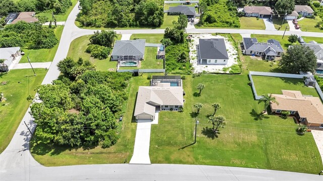 7664 Meroni Blvd, North Port, FL 34291 - aerial perspective of suburban area