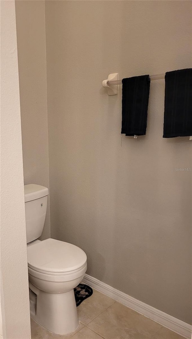 1271 Jonah Dr, North Port, FL 34289 - bathroom with toilet and tile patterned flooring