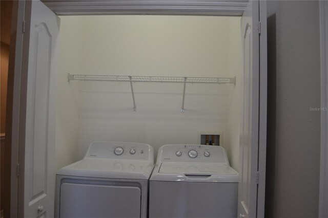 1271 Jonah Dr, North Port, FL 34289 - washroom featuring independent washer and dryer