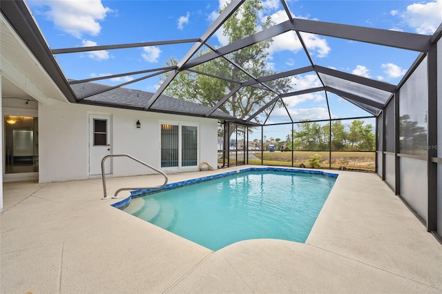 1 Sportsman Way, Rotonda West, FL 33947 - swimming pool with a patio and glass enclosure