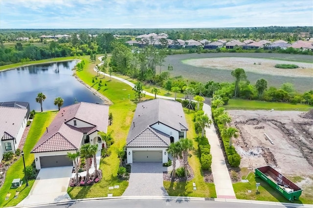 281 Potenza Loop, Nokomis, FL 34275 - aerial view of residential area featuring a nearby body of water