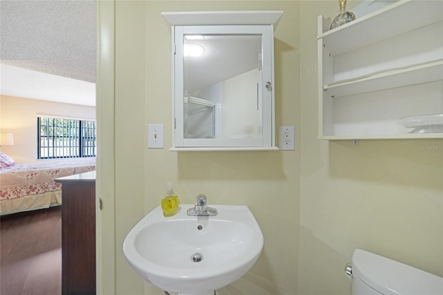 19505 Quesada Ave Unit M104, Port Charlotte, FL 33948 - bathroom featuring a sink, toilet, and connected bathroom