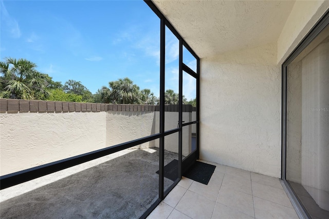 19505 Quesada Ave Unit M104, Port Charlotte, FL 33948 - view of unfurnished sunroom