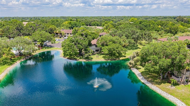 19505 Quesada Ave Unit M104, Port Charlotte, FL 33948 - bird's eye view of a large body of water and a forest