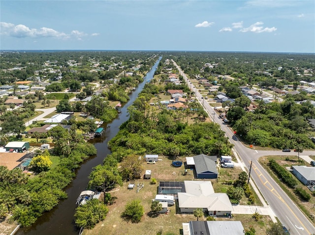 2008 Pellam Blvd, Port Charlotte, FL 33948 - aerial perspective of suburban area with a large body of water