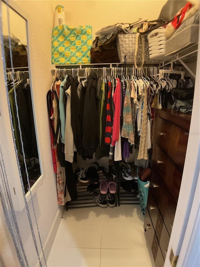 1961 Palo Duro Blvd, North Fort Myers, FL 33917 - spacious closet featuring tile patterned flooring
