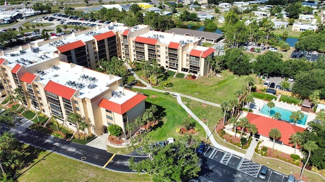 3006 Caring Way Unit 615, Port Charlotte, FL 33952 - drone / aerial view of apartment complex / building